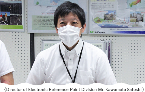 Director of Electronic Reference Point Division Mr. Kawamoto Satoshi