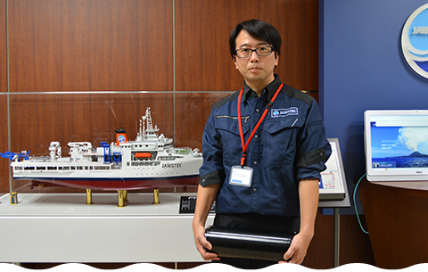 At the JAMSTEC Tokyo Office